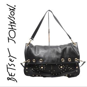 Betsey Johnson Large Convertable Hobo Purse